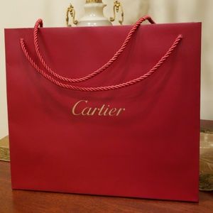 Cartier shopping bag